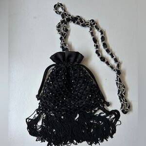 Betsey Johnson Beaded Crossbody Bag